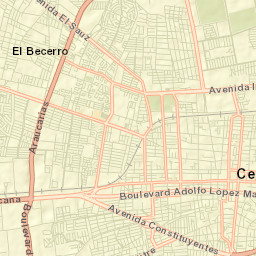Celaya Street Map