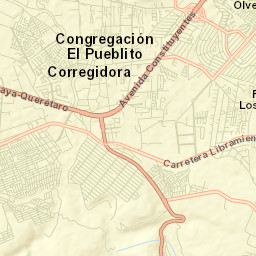 La Negreta Street Map