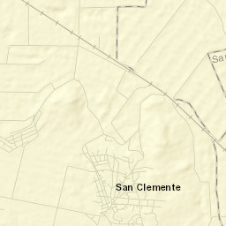 San Clemente Street Map