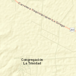 La Trinidad Street Map