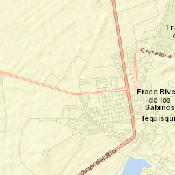 Tequisquiapan Street Map