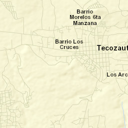 Tecozautla Street Map