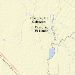 El Cabezón Street Map