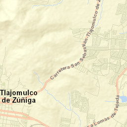 Lomas del Sur Street Map