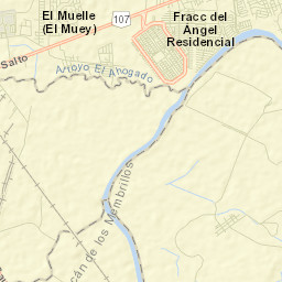 Galaxia Bonito Jalisco Street Map