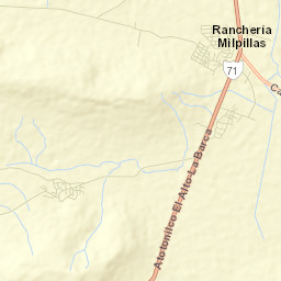 Milpillas Street Map