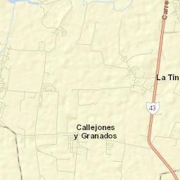 La Tinaja Street Map
