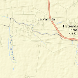 La Palmita (La Palmita de San Gabriel) Street Map