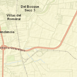 Los Mancera Street Map