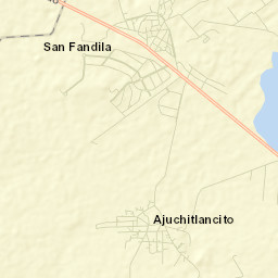 Ajuchitlancito Street Map
