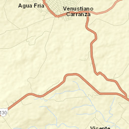 Venustiano Carranza Street Map
