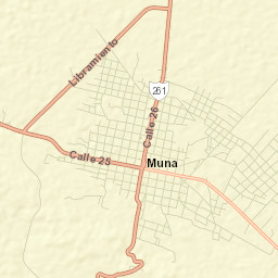 Muna Street Map