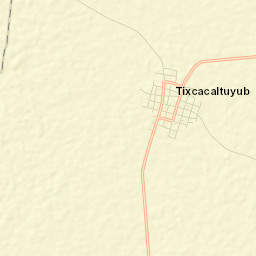 Tixcacaltuyub Street Map