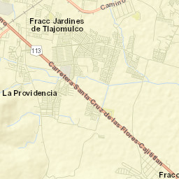 Galaxia la Noria Street Map