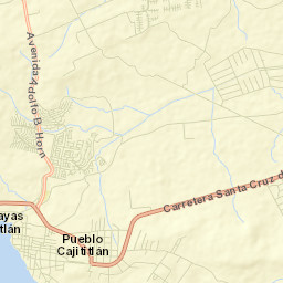 Cajititlán Street Map