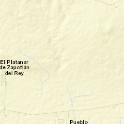 El Platanar Street Map