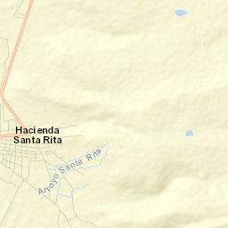 Santa Rita Street Map