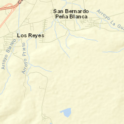 San Bernardo Peña Blanca Street Map