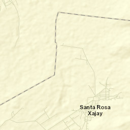 Santa Rosa Xajay Street Map