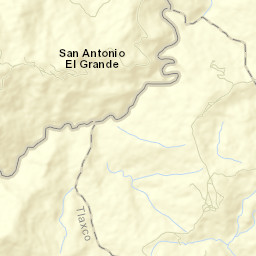 San Antonio el Grande Street Map