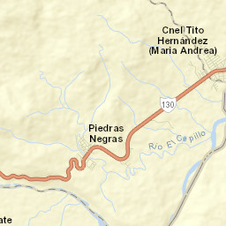 Coronel Tito Hernández Street Map