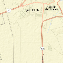 El Plan Street Map
