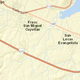 San Miguel Cuyutlán Street Map