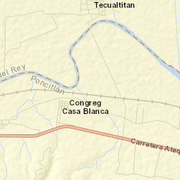 Tecuattitan Street Map