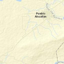 Ahuatlán Street Map