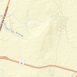 Los Ocotes Street Map