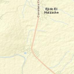 El Huizache Street Map