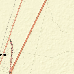 Tepakán Street Map