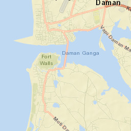 Daman Street Map