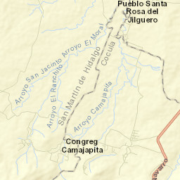 Camajapita Street Map