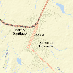 Cocula Jalisco Street Map