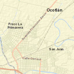 Ocotlán Jalisco Street Map