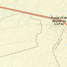 San Miguel de la Paz Street Map