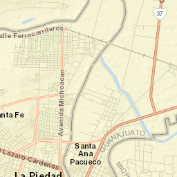 Estación la Piedad Street Map