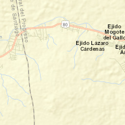 Hacienda de la Bolsa Street Map