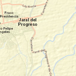 Jaral del Progreso Street Map