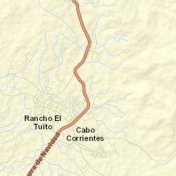 El Tuito Street Map