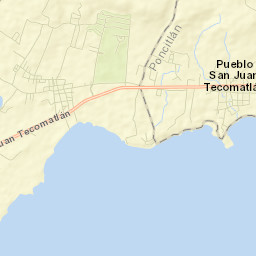 San Nicolas Street Map