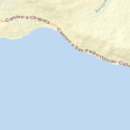 La Peña Jalisco Street Map