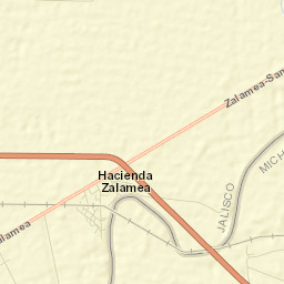 Zalamea Street Map