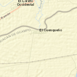 El Loreto Occidental Street Map