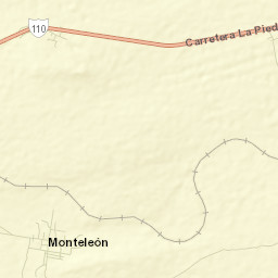 Monteleón Street Map