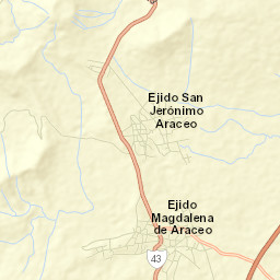 San Jerónimo de Araceo Street Map