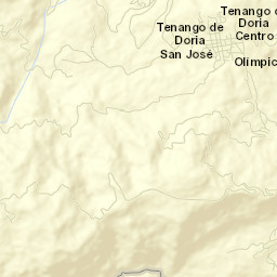 Tenango de Doria Street Map