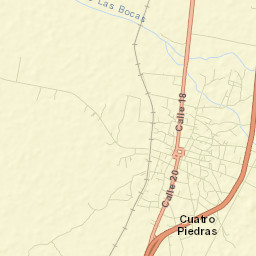 Dzitbalché Street Map
