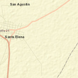 Santa Elena Street Map
